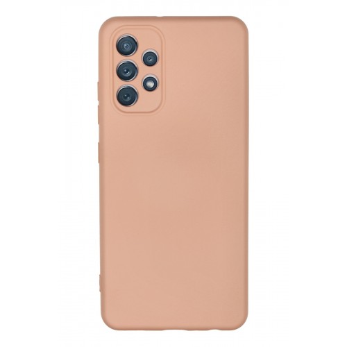 Newface Samsung Galaxy A32 Kılıf Nano içi Kadife Silikon - Pudra Newface Samsung Galaxy A32 Kılıf Nano içi Kadife Silikon - Pudra