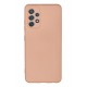 Newface Samsung Galaxy A32 Kılıf Nano içi Kadife Silikon - Pudra Newface Samsung Galaxy A32 Kılıf Nano içi Kadife Silikon - Pudra