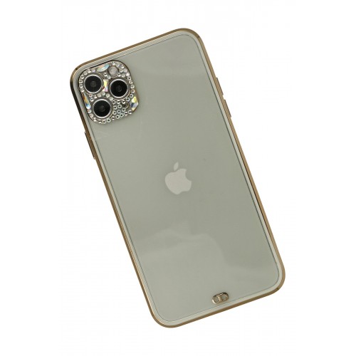 Newface iPhone 11 Pro Kılıf Liva Taşlı Silikon - Beyaz Newface iPhone 11 Pro Kılıf Liva Taşlı Silikon - Beyaz