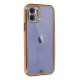 Newface iPhone 12 Kılıf Liva Taşlı Silikon - Pembe Newface iPhone 12 Kılıf Liva Taşlı Silikon - Pembe