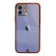 Newface iPhone 12 Kılıf Liva Taşlı Silikon - Kırmızı Newface iPhone 12 Kılıf Liva Taşlı Silikon - Kırmızı