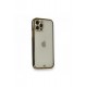 Newface iPhone 12 Pro Kılıf Liva Taşlı Silikon - Siyah Newface iPhone 12 Pro Kılıf Liva Taşlı Silikon - Siyah
