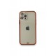 Newface iPhone 12 Pro Kılıf Liva Taşlı Silikon - Kırmızı Newface iPhone 12 Pro Kılıf Liva Taşlı Silikon - Kırmızı