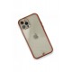 Newface iPhone 12 Pro Kılıf Liva Taşlı Silikon - Kırmızı Newface iPhone 12 Pro Kılıf Liva Taşlı Silikon - Kırmızı
