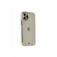 Newface iPhone 12 Pro Kılıf Liva Taşlı Silikon - Beyaz Newface iPhone 12 Pro Kılıf Liva Taşlı Silikon - Beyaz
