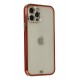 Newface iPhone 12 Pro Max Kılıf Liva Taşlı Silikon - Kırmızı Newface iPhone 12 Pro Max Kılıf Liva Taşlı Silikon - Kırmızı
