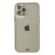 Newface iPhone 12 Pro Max Kılıf Liva Taşlı Silikon - Beyaz Newface iPhone 12 Pro Max Kılıf Liva Taşlı Silikon - Beyaz