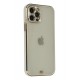 Newface iPhone 12 Pro Max Kılıf Liva Taşlı Silikon - Beyaz Newface iPhone 12 Pro Max Kılıf Liva Taşlı Silikon - Beyaz