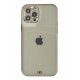 Newface iPhone 12 Pro Max Kılıf Liva Taşlı Silikon - Mor Newface iPhone 12 Pro Max Kılıf Liva Taşlı Silikon - Mor