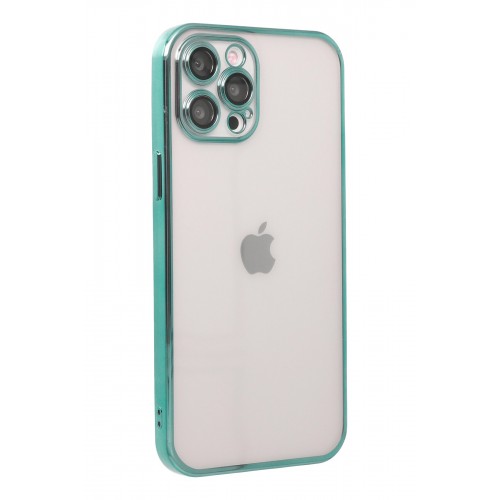 Newface iPhone 12 Pro Kılıf Razer Lensli Silikon - Yeşil Newface iPhone 12 Pro Kılıf Razer Lensli Silikon - Yeşil