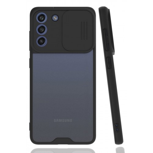 Newface Samsung Galaxy S21 FE Kılıf Platin Kamera Koruma Silikon - Siyah Newface Samsung Galaxy S21 FE Kılıf Platin Kamera Koruma Silikon - Siyah