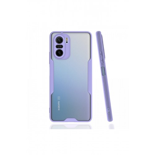 Newface Xiaomi Poco F3 Kılıf Platin Silikon - Lila Newface Xiaomi Poco F3 Kılıf Platin Silikon - Lila