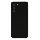 Newface Samsung Galaxy S21 FE Kılıf Nano içi Kadife Silikon - Siyah Newface Samsung Galaxy S21 FE Kılıf Nano içi Kadife Silikon - Siyah