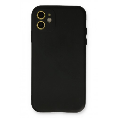 Newface iPhone 11 Kılıf First Silikon - Siyah Newface iPhone 11 Kılıf First Silikon - Siyah