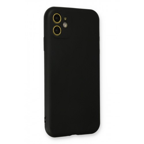 Newface iPhone 11 Kılıf First Silikon - Siyah Newface iPhone 11 Kılıf First Silikon - Siyah