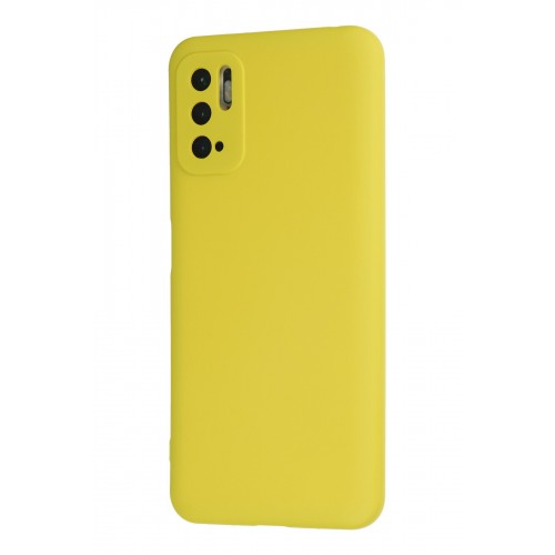 Newface Xiaomi Poco M3 Pro Kılıf Nano içi Kadife Silikon - Sarı Newface Xiaomi Poco M3 Pro Kılıf Nano içi Kadife Silikon - Sarı