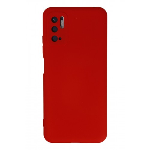 Newface Xiaomi Poco M3 Pro Kılıf Nano içi Kadife Silikon - Kırmızı Newface Xiaomi Poco M3 Pro Kılıf Nano içi Kadife Silikon - Kırmızı