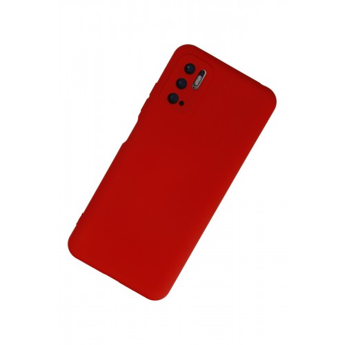 Newface Xiaomi Poco M3 Pro Kılıf Nano içi Kadife Silikon - Kırmızı Newface Xiaomi Poco M3 Pro Kılıf Nano içi Kadife Silikon - Kırmızı