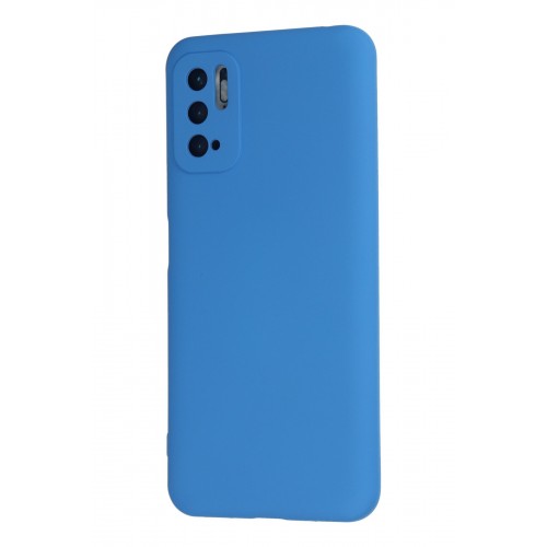 Newface Xiaomi Poco M3 Pro Kılıf Nano içi Kadife Silikon - Mavi Newface Xiaomi Poco M3 Pro Kılıf Nano içi Kadife Silikon - Mavi