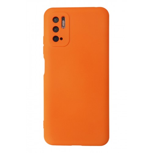 Newface Xiaomi Poco M3 Pro Kılıf Nano içi Kadife Silikon - Turuncu Newface Xiaomi Poco M3 Pro Kılıf Nano içi Kadife Silikon - Turuncu