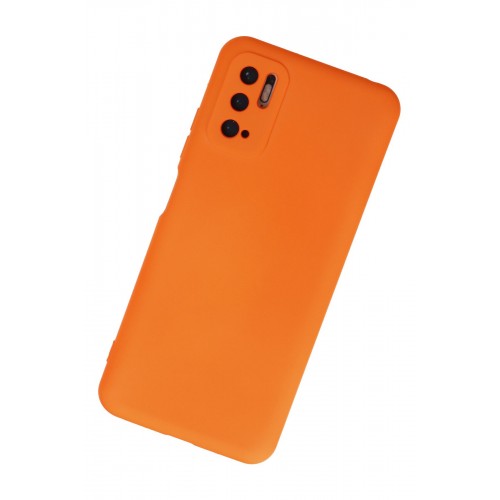Newface Xiaomi Poco M3 Pro Kılıf Nano içi Kadife Silikon - Turuncu Newface Xiaomi Poco M3 Pro Kılıf Nano içi Kadife Silikon - Turuncu