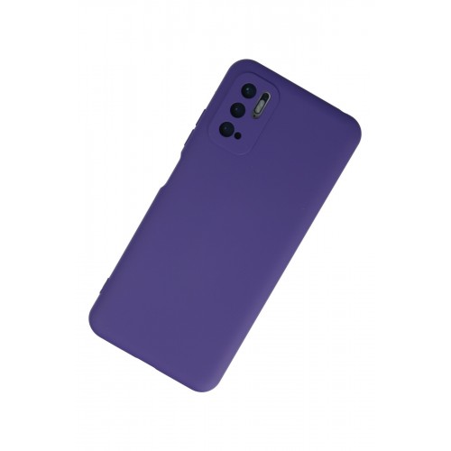 Newface Xiaomi Poco M3 Pro Kılıf Nano içi Kadife Silikon - Mor Newface Xiaomi Poco M3 Pro Kılıf Nano içi Kadife Silikon - Mor