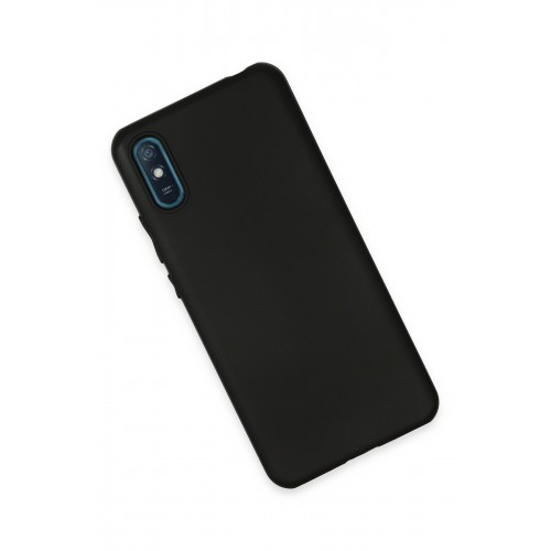 Newface Xiaomi Redmi 9A Kılıf First Silikon - Siyah Newface Xiaomi Redmi 9A Kılıf First Silikon - Siyah
