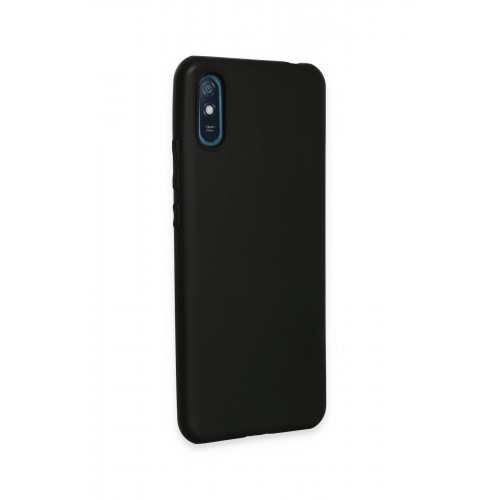 Newface Xiaomi Redmi 9A Kılıf First Silikon - Siyah Newface Xiaomi Redmi 9A Kılıf First Silikon - Siyah
