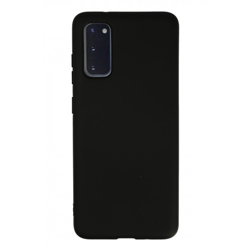 Newface Samsung Galaxy S20 Kılıf Nano içi Kadife Silikon - Siyah Newface Samsung Galaxy S20 Kılıf Nano içi Kadife Silikon - Siyah