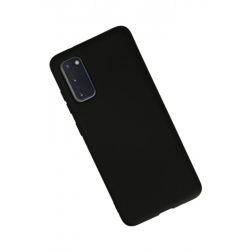 Newface Samsung Galaxy S20 Kılıf Nano içi Kadife Silikon - Siyah Newface Samsung Galaxy S20 Kılıf Nano içi Kadife Silikon - Siyah
