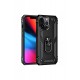 Newface iPhone 13 Pro Kılıf Sofya Yüzüklü Silikon Kapak - Siyah Newface iPhone 13 Pro Kılıf Sofya Yüzüklü Silikon Kapak - Siyah