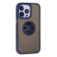 Newface iPhone 13 Pro Kılıf Montreal Yüzüklü Silikon Kapak - Lacivert Newface iPhone 13 Pro Kılıf Montreal Yüzüklü Silikon Kapak - Lacivert