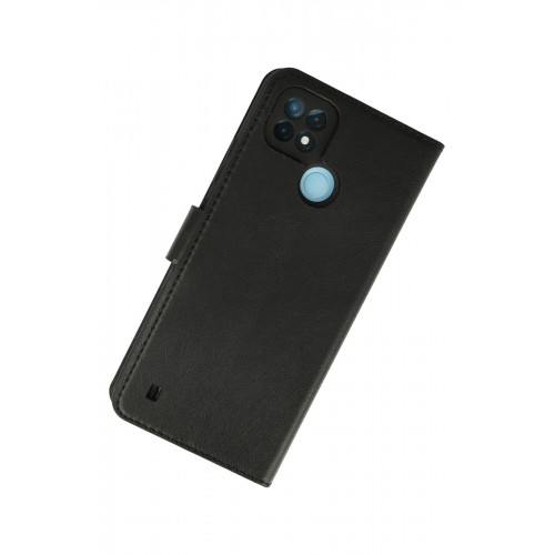 Newface Realme C21 Kılıf Trend S Plus Kapaklı Kılıf - Siyah Newface Realme C21 Kılıf Trend S Plus Kapaklı Kılıf - Siyah