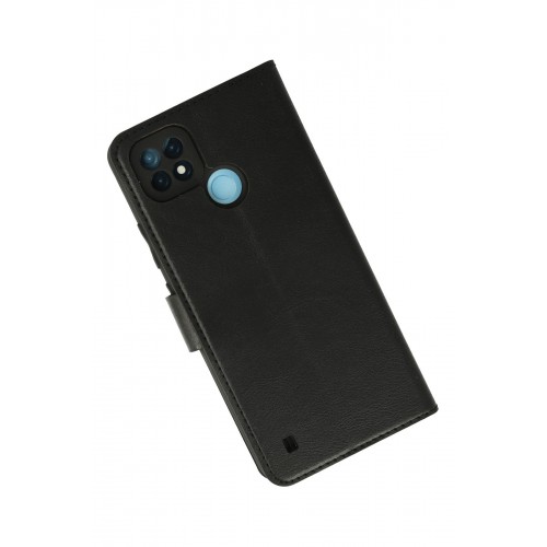 Newface Realme C21 Kılıf Trend S Plus Kapaklı Kılıf - Siyah Newface Realme C21 Kılıf Trend S Plus Kapaklı Kılıf - Siyah