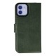 Newface iPhone 12 Kılıf Trend S Plus Kapaklı Kılıf - Yeşil Newface iPhone 12 Kılıf Trend S Plus Kapaklı Kılıf - Yeşil