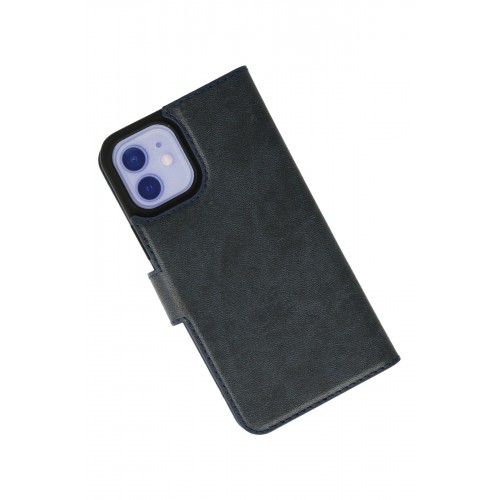Newface iPhone 12 Kılıf Trend S Plus Kapaklı Kılıf - Lacivert Newface iPhone 12 Kılıf Trend S Plus Kapaklı Kılıf - Lacivert
