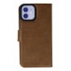 Newface iPhone 12 Kılıf Trend S Plus Kapaklı Kılıf - Taba Newface iPhone 12 Kılıf Trend S Plus Kapaklı Kılıf - Taba