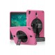 Newface iPad Air 2 9.7 Kılıf Strap-C Otterbox Tablet Kapak - Pembe Newface iPad Air 2 9.7 Kılıf Strap-C Otterbox Tablet Kapak - Pembe