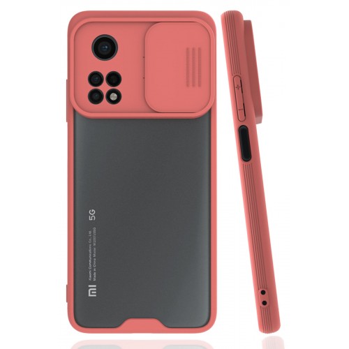Newface Xiaomi Mi 10T Kılıf Platin Kamera Koruma Silikon - Pembe Newface Xiaomi Mi 10T Kılıf Platin Kamera Koruma Silikon - Pembe