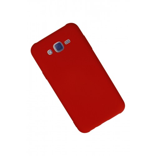Newface Samsung Galaxy J7 Kılıf Nano içi Kadife Silikon - Kırmızı Newface Samsung Galaxy J7 Kılıf Nano içi Kadife Silikon - Kırmızı