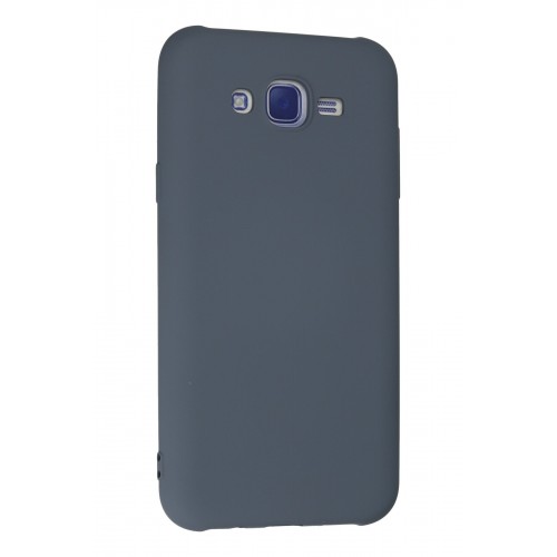 Newface Samsung Galaxy J7 Kılıf Nano içi Kadife Silikon - Gri Newface Samsung Galaxy J7 Kılıf Nano içi Kadife Silikon - Gri