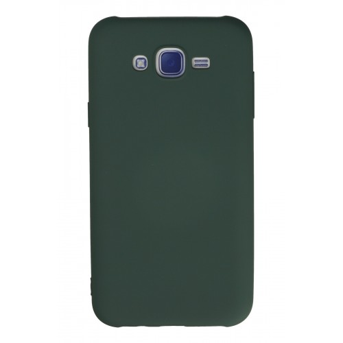 Newface Samsung Galaxy J7 Kılıf Nano içi Kadife Silikon - Koyu Yeşil Newface Samsung Galaxy J7 Kılıf Nano içi Kadife Silikon - Koyu Yeşil