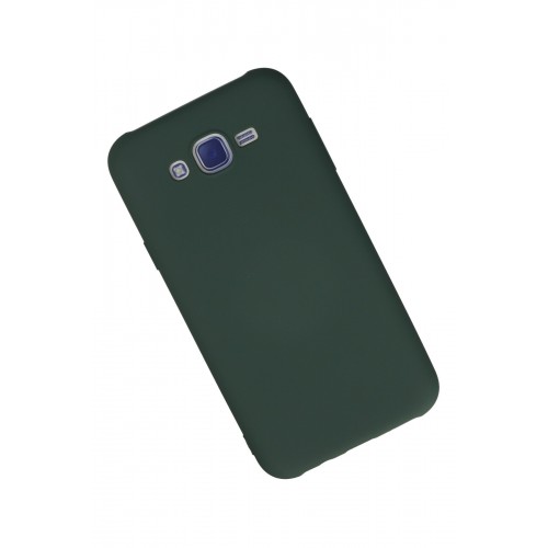 Newface Samsung Galaxy J7 Kılıf Nano içi Kadife Silikon - Koyu Yeşil Newface Samsung Galaxy J7 Kılıf Nano içi Kadife Silikon - Koyu Yeşil