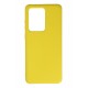 Newface Samsung Galaxy S20 Ultra Kılıf Nano içi Kadife Silikon - Sarı Newface Samsung Galaxy S20 Ultra Kılıf Nano içi Kadife Silikon - Sarı