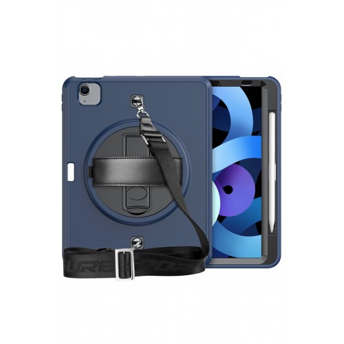 Newface iPad Pro 11 (2020) Kılıf Strap-C Otterbox Tablet Kapak - Lacivert Newface iPad Pro 11 (2020) Kılıf Strap-C Otterbox Tablet Kapak - Lacivert