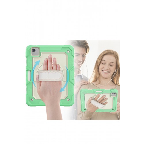 Newface iPad Pro 11 (2020) Kılıf Strap New Tablet Kapak - Yeşil Newface iPad Pro 11 (2020) Kılıf Strap New Tablet Kapak - Yeşil