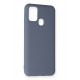 Newface Samsung Galaxy M31 Kılıf Nano içi Kadife Silikon - Gri Newface Samsung Galaxy M31 Kılıf Nano içi Kadife Silikon - Gri