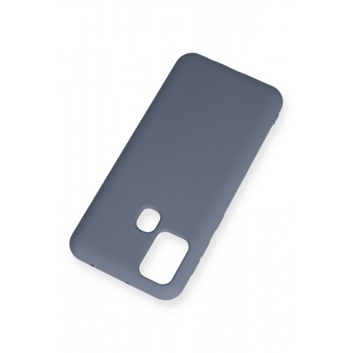 Newface Samsung Galaxy M31 Kılıf Nano içi Kadife Silikon - Gri Newface Samsung Galaxy M31 Kılıf Nano içi Kadife Silikon - Gri