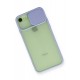 Newface iPhone SE 2020 Kılıf Palm Buzlu Kamera Sürgülü Silikon - Lila Newface iPhone SE 2020 Kılıf Palm Buzlu Kamera Sürgülü Silikon - Lila