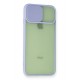 Newface iPhone SE 2020 Kılıf Palm Buzlu Kamera Sürgülü Silikon - Lila Newface iPhone SE 2020 Kılıf Palm Buzlu Kamera Sürgülü Silikon - Lila
